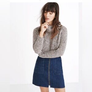 Madewell Denim Utility Skirt